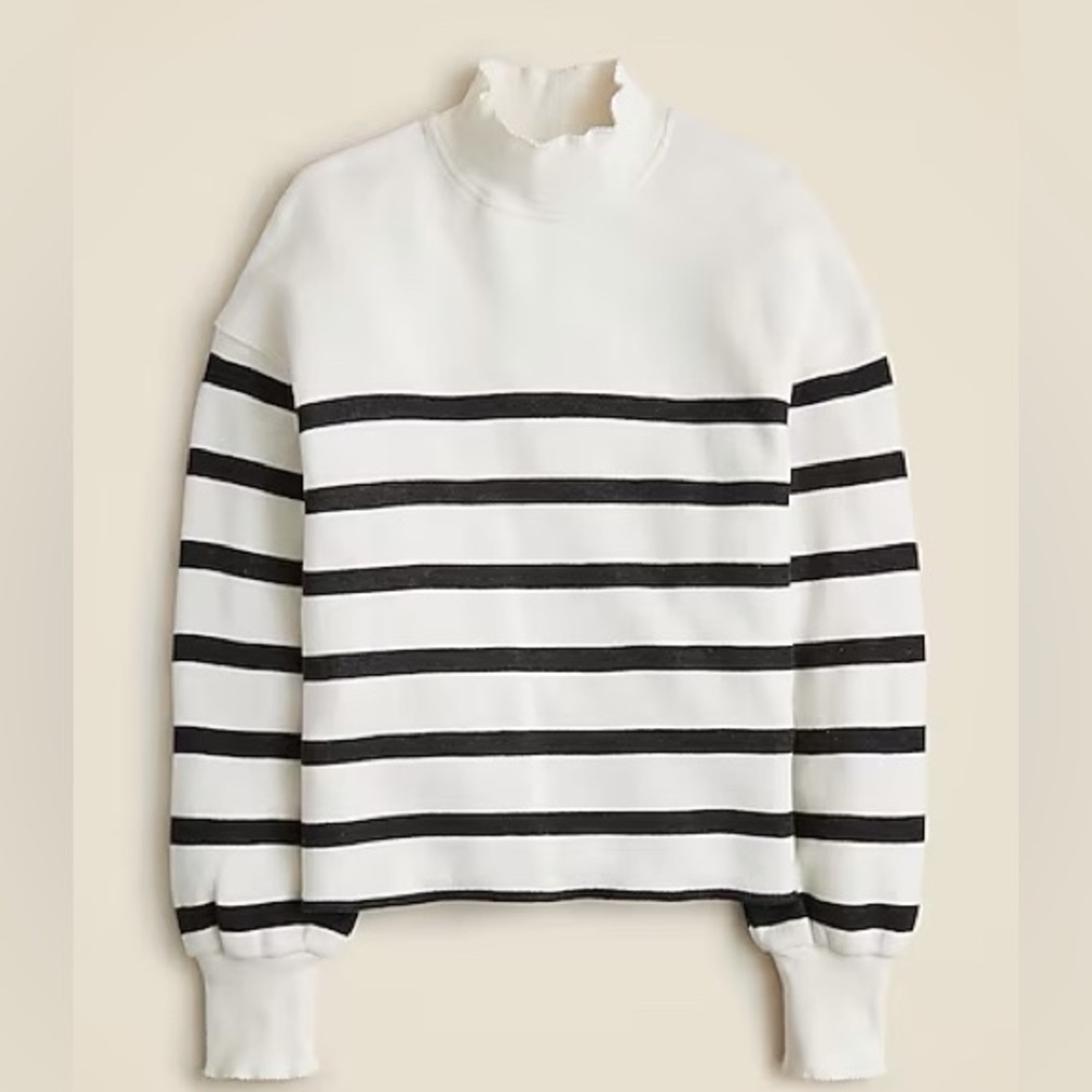 J. Crew Heritage Terry Mockneck Sweater